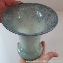 Load image into Gallery viewer, 1950s Scottish Glass Vase. Signed Vasart 
