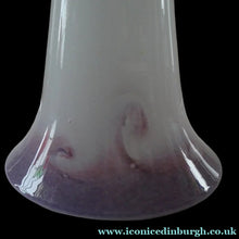 Load image into Gallery viewer, Scottlsh Vase. 1950s Trumpet Shape Vase. VASART GLASS Signed
