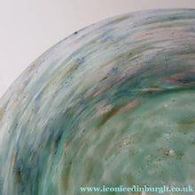 Load image into Gallery viewer, SCOTTISH GLASS. Collectable 1930s Monart Plate with Shallow Dip. 7 1/2  inches (D)
