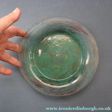 Load image into Gallery viewer, SCOTTISH GLASS. Collectable 1930s Monart Plate with Shallow Dip. 7 1/2  inches (D)
