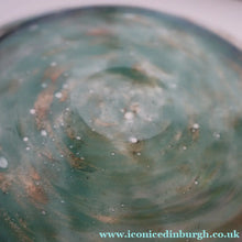 Load image into Gallery viewer, SCOTTISH GLASS. Collectable 1930s Monart Plate with Shallow Dip. 7 1/2  inches (D)
