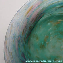 Load image into Gallery viewer, SCOTTISH GLASS. Collectable 1930s Monart Plate with Shallow Dip. 7 1/2  inches (D)
