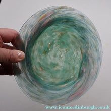 Load image into Gallery viewer, SCOTTISH GLASS. Collectable 1930s Monart Plate with Shallow Dip. 7 1/2  inches (D)
