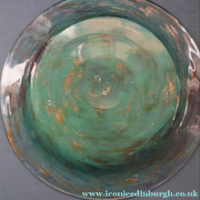 Load image into Gallery viewer, SCOTTISH GLASS. Collectable 1930s Monart Plate with Shallow Dip. 7 1/2  inches (D)
