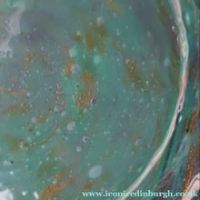 Load image into Gallery viewer, SCOTTISH GLASS. Collectable 1930s Monart Plate with Shallow Dip. 7 1/2  inches (D)
