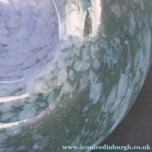 Load image into Gallery viewer, SCOTTISH GLASS. Collectable 1950s Vasart Plate with Shallow Dip. 6 3/4 inches (E)
