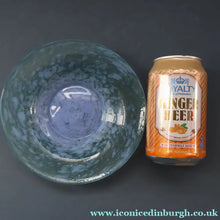Load image into Gallery viewer, SCOTTISH GLASS. Collectable 1950s Vasart Plate with Shallow Dip. 6 3/4 inches (E)
