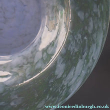 Load image into Gallery viewer, SCOTTISH GLASS. Collectable 1950s Vasart Plate with Shallow Dip. 6 3/4 inches (E)
