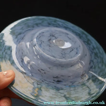 Load image into Gallery viewer, SCOTTISH GLASS. Collectable 1950s Vasart Plate with Shallow Dip. 7 inches (F)
