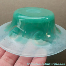 Load image into Gallery viewer, SCOTTISH GLASS. Fabulous 1920s Antique Monart Shallow Bowl with Rim
