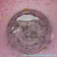 Load image into Gallery viewer, SCOTTISH GLASS. Fabulous 1920s Antique Scottish Monart Shallow Bowl with Rim. 5 3/4 inches
