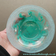 Load image into Gallery viewer, SCOTTISH GLASS. Fabulous 1920s Antique Monart Shallow Bowl with Rim
