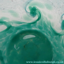 Load image into Gallery viewer, SCOTTISH GLASS. Fabulous 1920s Antique Monart Shallow Bowl with Rim
