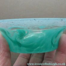 Load image into Gallery viewer, SCOTTISH GLASS. Fabulous 1920s Antique Monart Shallow Bowl with Rim
