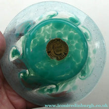 Load image into Gallery viewer, SCOTTISH GLASS. Fabulous 1920s Antique Monart Shallow Bowl with Rim
