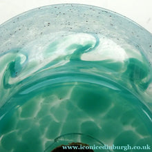 Load image into Gallery viewer, SCOTTISH GLASS. Fabulous 1920s Antique Monart Shallow Bowl with Rim

