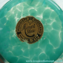 Load image into Gallery viewer, SCOTTISH GLASS. Fabulous 1920s Antique Monart Shallow Bowl with Rim
