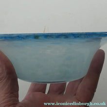 Load image into Gallery viewer, SCOTTISH GLASS. Fabulous 1920s Antique Monart Shallow Bowl with Rim

