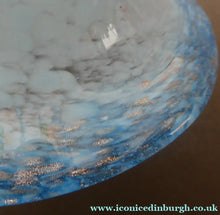 Load image into Gallery viewer, SCOTTISH GLASS. Fabulous 1920s Antique Monart Shallow Bowl with Rim
