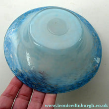 Load image into Gallery viewer, SCOTTISH GLASS. Fabulous 1920s Antique Monart Shallow Bowl with Rim
