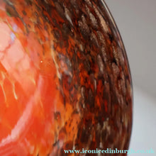 Load image into Gallery viewer, SCOTTISH GLASS. Fabulous 1920s Antique Monart Shallow Bowl with Rim. 7 1/4 inches

