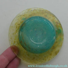 Load image into Gallery viewer, SCOTTISH GLASS. Fabulous 1920s Miniature Antique Monart Shallow Bowl with Rim
