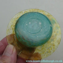 Load image into Gallery viewer, SCOTTISH GLASS. Fabulous 1920s Miniature Antique Monart Shallow Bowl with Rim
