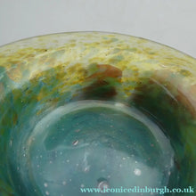 Load image into Gallery viewer, SCOTTISH GLASS. Fabulous 1920s Miniature Antique Monart Shallow Bowl with Rim
