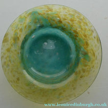 Load image into Gallery viewer, SCOTTISH GLASS. Fabulous 1920s Miniature Antique Monart Shallow Bowl with Rim
