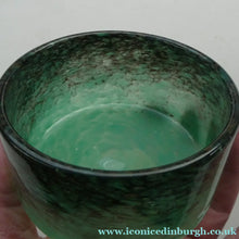 Load image into Gallery viewer, SCOTTISH GLASS. Fabulous 1920s Small Antique Scottish Monart Glass Bowl with Straight Sides. Diameter 3 3/4 inches
