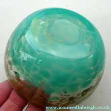 Load image into Gallery viewer, SCOTTISH GLASS. Fabulous 1920s Small Antique Monart Round Glass Bowl
