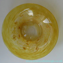 Load image into Gallery viewer,  Fabulous 1930s Antique Scottish Monart Shallow Bowl with Rim. 8 1/2 inches
