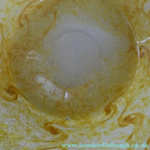 Load image into Gallery viewer,  Fabulous 1930s Antique Scottish Monart Shallow Bowl with Rim. 8 1/2 inches
