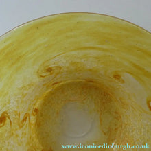 Load image into Gallery viewer,  Fabulous 1930s Antique Scottish Monart Shallow Bowl with Rim. 8 1/2 inches
