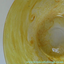 Load image into Gallery viewer,  Fabulous 1930s Antique Scottish Monart Shallow Bowl with Rim. 8 1/2 inches

