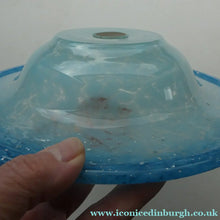 Load image into Gallery viewer, SCOTTISH GLASS. Fabulous LARGE 1920s Antique Monart Shallow Bowl with Rim
