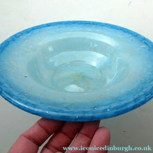 Load image into Gallery viewer, SCOTTISH GLASS. Fabulous LARGE 1920s Antique Monart Shallow Bowl with Rim
