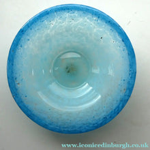 Load image into Gallery viewer, SCOTTISH GLASS. Fabulous LARGE 1920s Antique Monart Shallow Bowl with Rim
