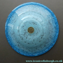 Load image into Gallery viewer, SCOTTISH GLASS. Fabulous LARGE 1920s Antique Monart Shallow Bowl with Rim. 10 inches - British Glass
