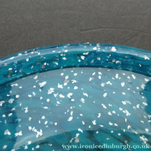 Load image into Gallery viewer, SCOTTISH GLASS. Fabulous 1920s Antique Scottish Monart Shallow Bowl with Rim. 5 3/4 inches
