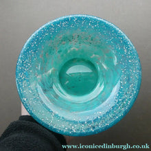 Load image into Gallery viewer, SCOTTISH GLASS. Fabulous 1920s Antique Scottish Monart Shallow Bowl with Rim. 5 3/4 inches
