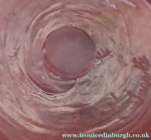 Load image into Gallery viewer, SCOTTISH GLASS. Fabulous Scottish VASART Shallow Bowl with Rim. 9 3/4 inches diameter

