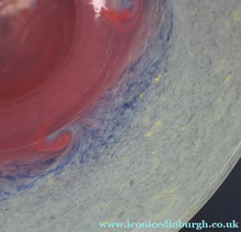 Load image into Gallery viewer, SCOTTISH GLASS. Fabulous Scottish VASART Shallow Bowl with Rim. 9 3/4 inches diameter
