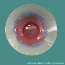 Load image into Gallery viewer, SCOTTISH GLASS. Fabulous Scottish VASART Shallow Bowl with Rim. 9 3/4 inches diameter
