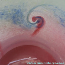 Load image into Gallery viewer, SCOTTISH GLASS. Fabulous Scottish VASART Shallow Bowl with Rim. 9 3/4 inches diameter

