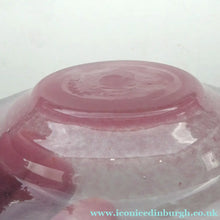 Load image into Gallery viewer, Vintage Pink Scottish Art Glass Vasart Shallow Bowl
