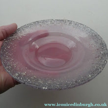 Load image into Gallery viewer, Vintage Pink Scottish Art Glass Vasart Shallow Bowl
