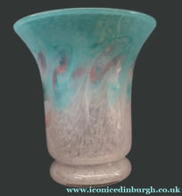 Load image into Gallery viewer, SCOTTISH GLASS by VASART. Fine 1950s Large Art Glass Vase. 7 inches in height
