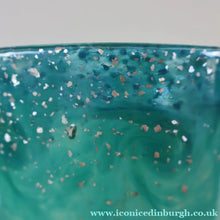 Load image into Gallery viewer, SCOTTISH GLASS. Fine Large MONART Glass Bucket Vase. Original Label: OE VI

