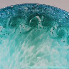 Load image into Gallery viewer, SCOTTISH GLASS. Fine Large MONART Glass Bucket Vase. Original Label: OE VI
